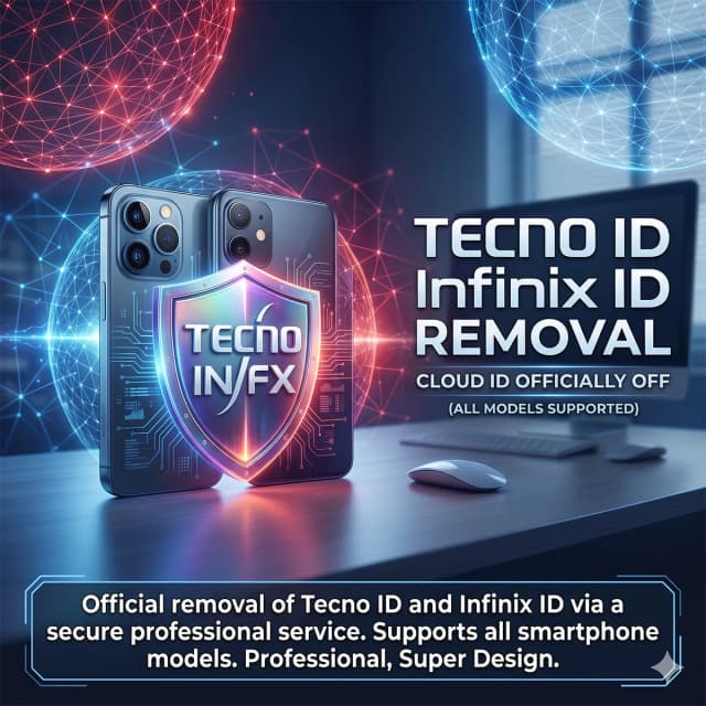 TECNO  INFINIX  ITEL ID Removal  Official Cloud ID OFF  All Models Supported  Auto API  Fast & Secure  